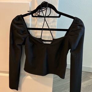 Abercrombie & Fitch cross tie top